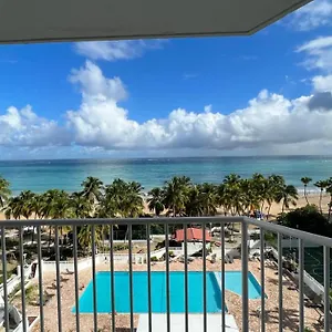 Ocean Front 2 Bedroom & Bath In Isla , San Juan Puerto Rico